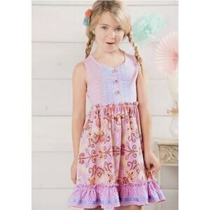 Matilda Jane Adventure Begins Dress Girls Size 2 Good used condition One flaw